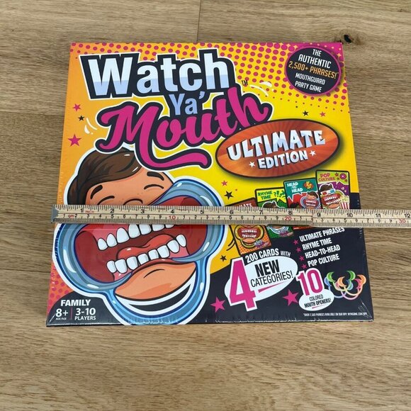 Watch Ya Mouth Ultimate Edition Family Friends Game Silly Funny Party NEW SEALED - Picture 10 of 12
